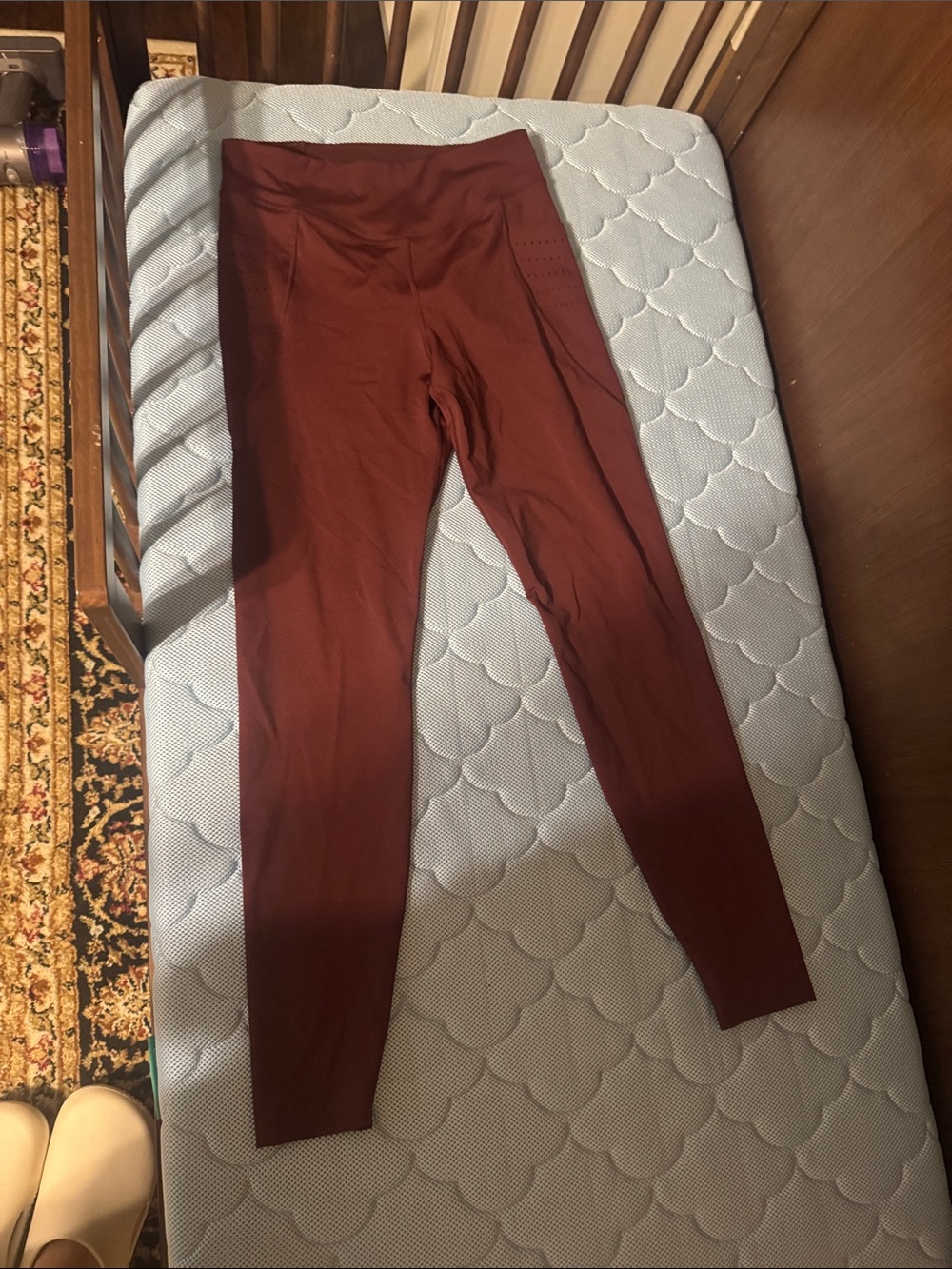 JoyLab Rust Red High-Rise Leggings